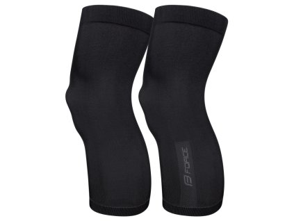 Návleky na kolena Force BREEZE pletené, černé
