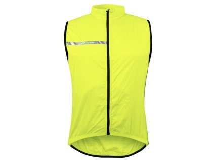 Vesta FORCE WINDPRO, plná záda, fluo
