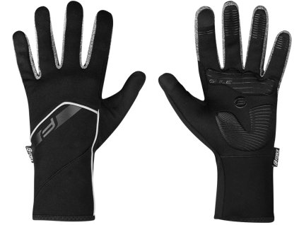 Rukavice F GALE softshell, jaro-podzim, černé