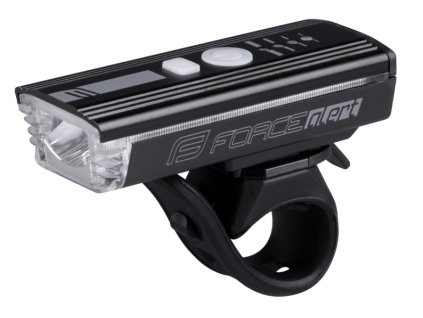 Světlo přední FORCE ALERT 350LM USB, černé