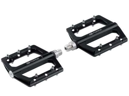 Pedály FORCE STEEP hliníkové, prům. ložiska