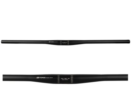 Řidítka Force BASIC H4.4 rovné 31,8/780mm Al,černé mat
