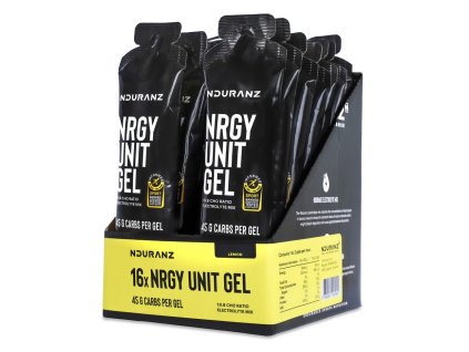 Nduranz Energetický gel Nrgy Unit Gel 16 x 75g, citron