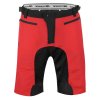 Kraťasy F MTB-11 odnímatelná vložka, červená