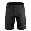 Kraťasy F MTB-11 odnímatelná vložka, černá