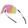 Brýle FORCE STRIVE bílé, růžové zrc. sklo