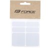 Force Nálepky reflexní 6 ks, stříbrné
