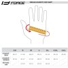 Rukavice FORCE MTB POWER, černo-červené