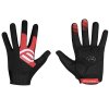 Rukavice FORCE MTB POWER, černo-červené