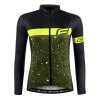 Dres FORCE SPRAY LADY dlouhý rukáv, army-fluo