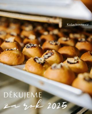 Rok 2025 byl pro Koláčkovnu opravdu výjimečný. ❤️ Plný vůně másla, tvarohu, máku, ořechů… ale hlavně plný vás! Děkujeme...
