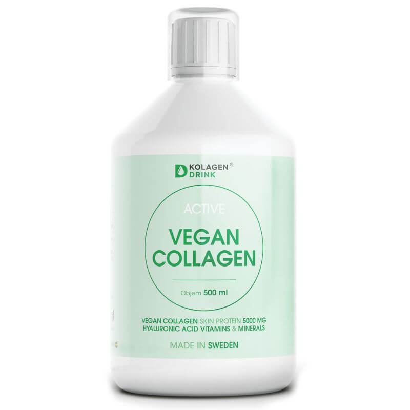 KolagenDrink Active Vegan Collagen 500 ml – veganská aminokyselinová alternativa kolagenu