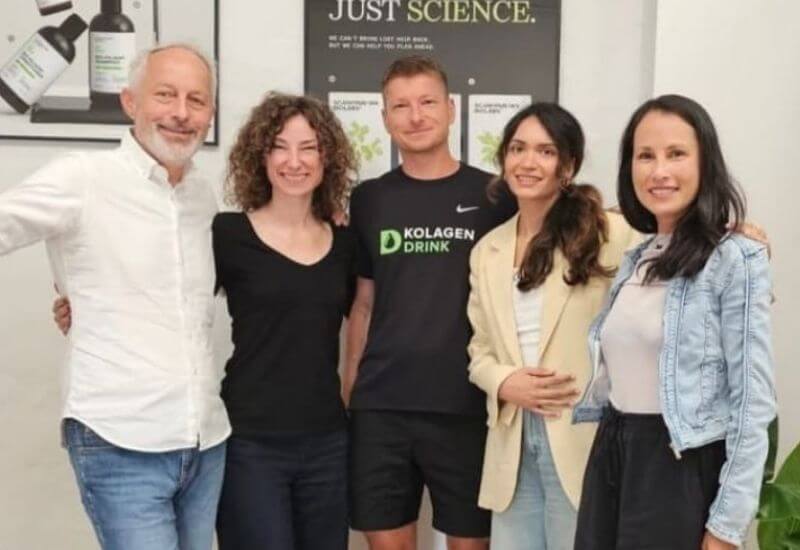 Anna Vu a Martin Honec během návštěvy Scandinavian Biolabs v Kodani
