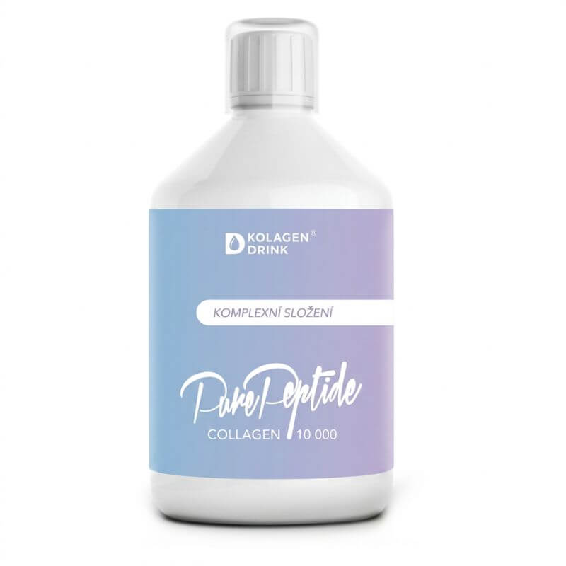 60denní program COLLAGEN 10 000 PURE PEPTIDE hydrolyzovaný rybí kolagen 3×500 ml