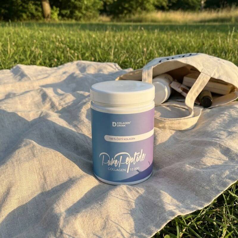 90denní program COLLAGEN 10 000 PURE PEPTIDE hydrolyzovaný rybí kolagen 3×300 g bez příchutě