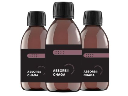 3x ABSORBii CHAGA 200 ml