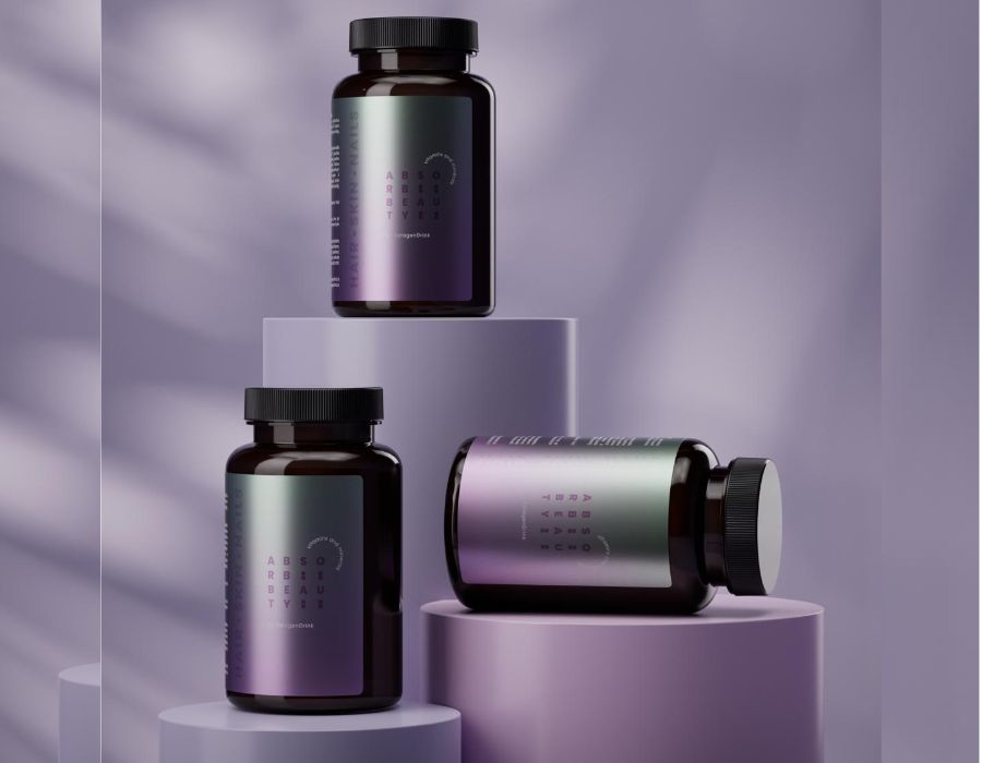 KolagenDrink 90-denní program ABSORBii Beauty aktivní výživa na krásu 3x30 gumíků