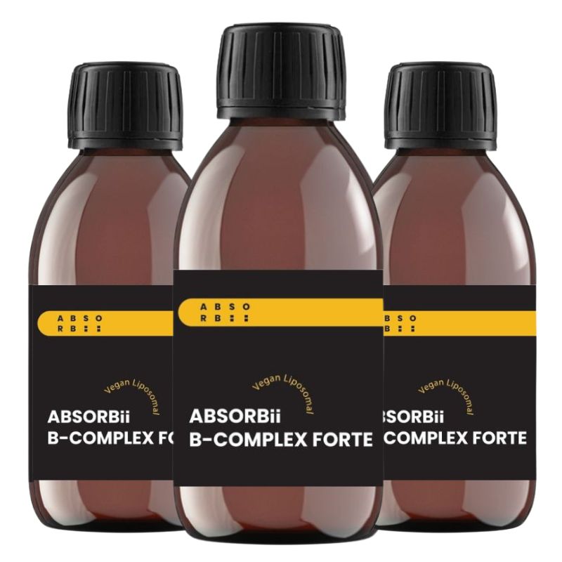 3× ABSORBii B-COMPLEX FORTE lipozomální 200 ml