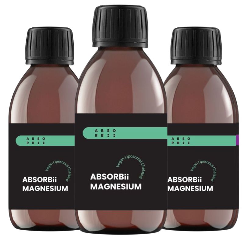 3× ABSORBii MAGNESIUM lipozomální hořčík 200 ml