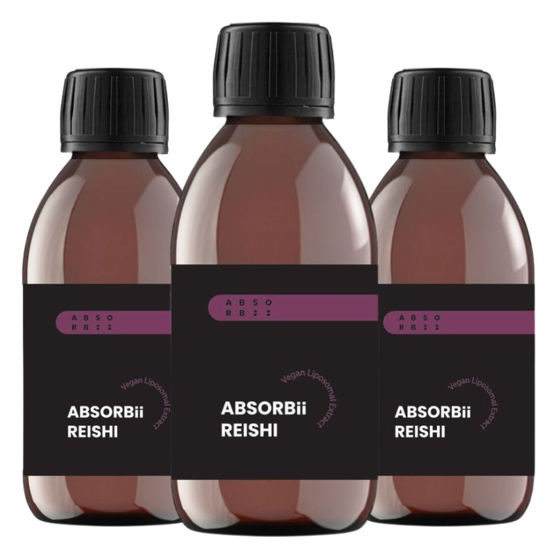 3× ABSORBii REISHI lipozomální doplněk 200 ml