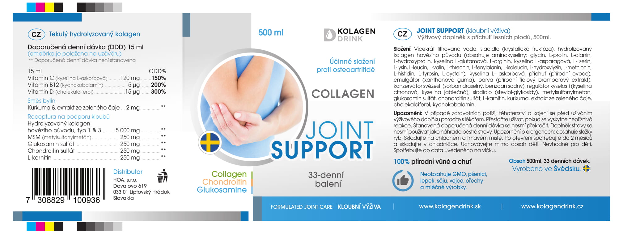 Kloubní výživa, která přináší výsledky, Collagen JOINT SUPPORT