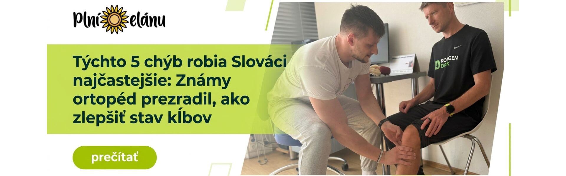 bolesť kĺbov koleno ortopéd odporúčania kolagén
