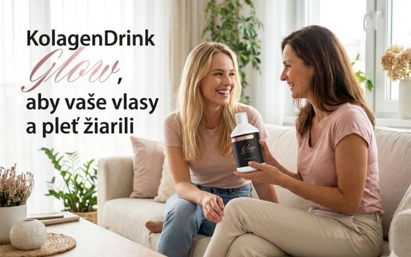 KolagenDrink Glow kolagén na vlasy, pleť a nechty 500 ml