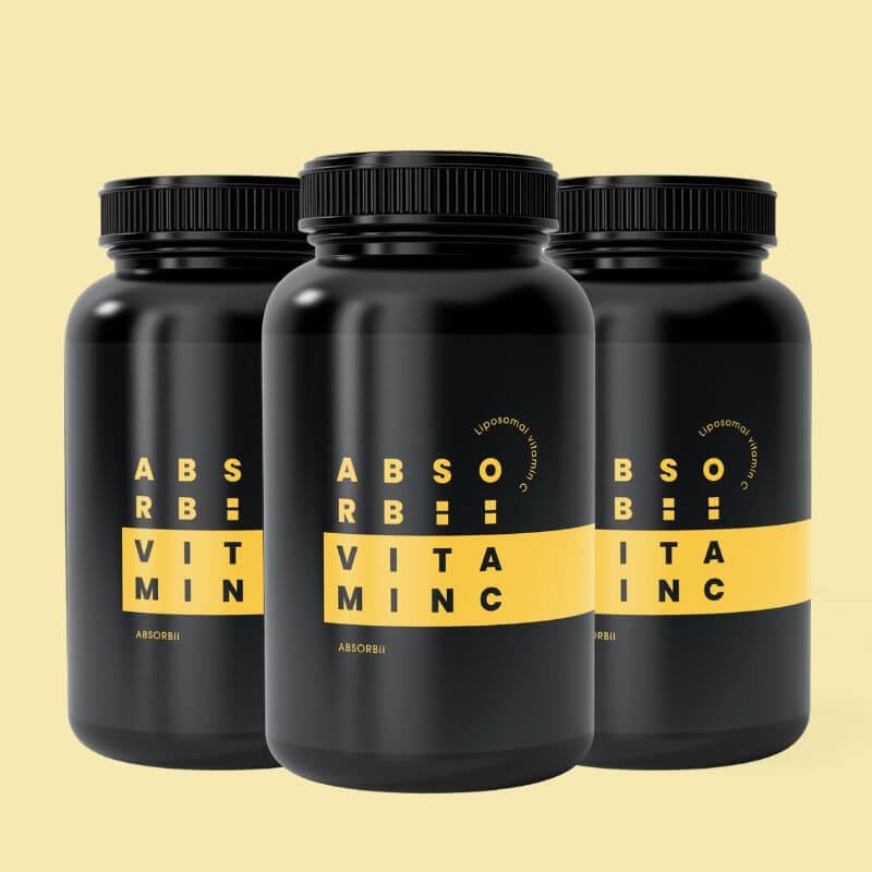3x ABSORBii VITAMIN C lipozomálny vitamín C 180 kapsúl