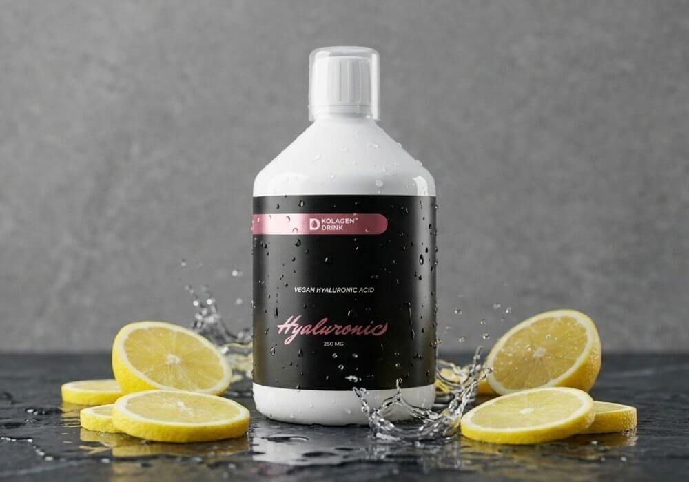KolagenDrink Hyaluronic 250 500 ml, vegánska tekutá kyselina hyalurónová s vitamínom C a kremíkom