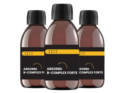 3x ABSORBii B COMPLEX FORTE 200 ml