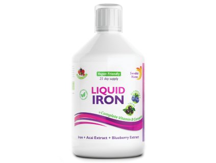 Liquid Iron, tekuté železo s B-komplexom 500 ml