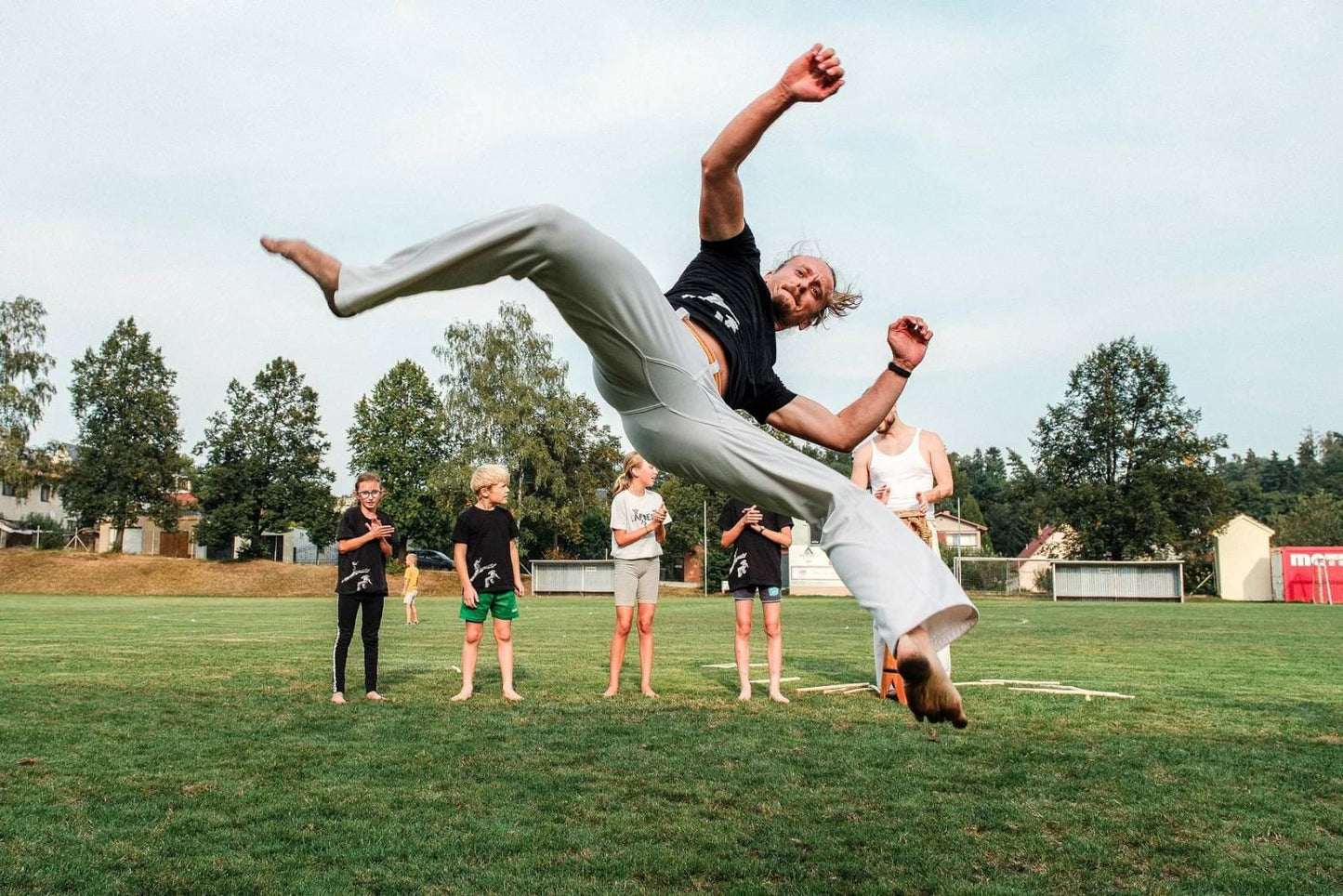 Nik Kraus, instruktor Capoeira