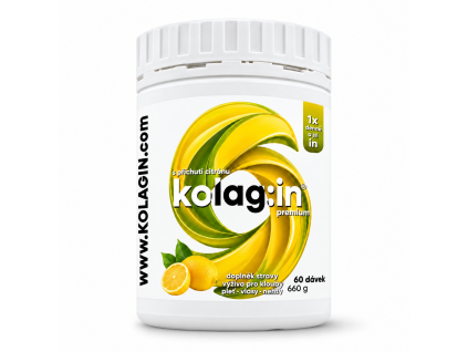 Kolagin PREMIUM citron 660 g – 60 denních dávek