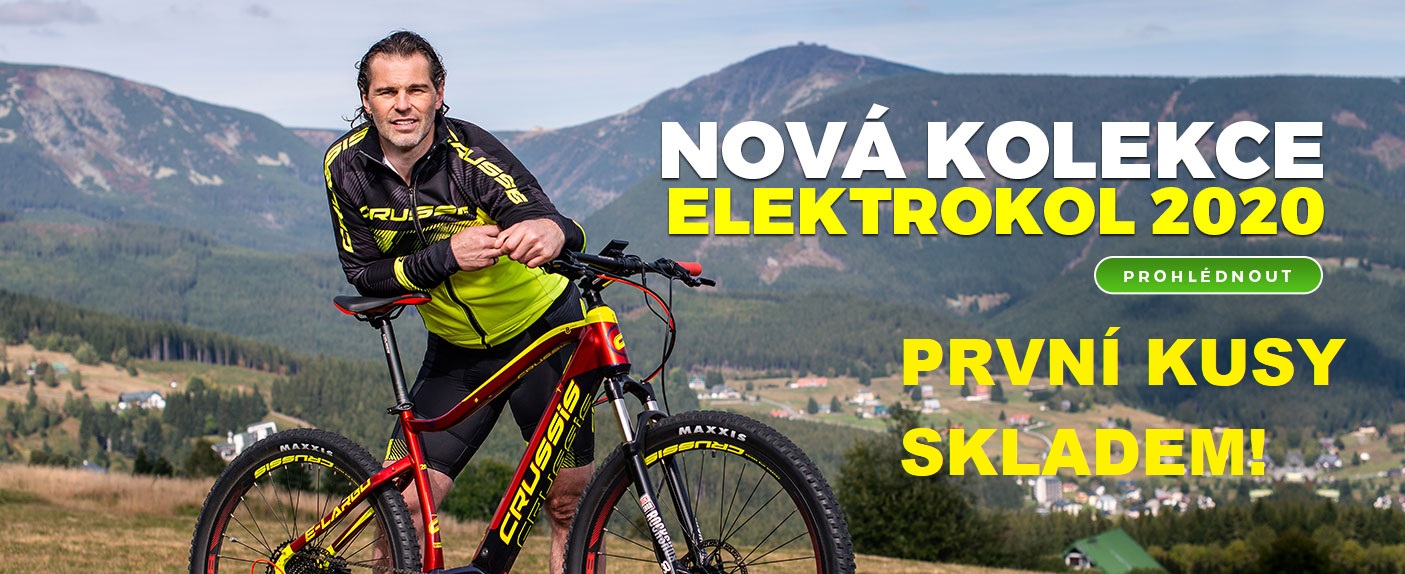 Nová kolekce elektrokol Crussis 2020