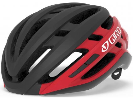 GIRO Agilis Mat Black/Bright Red M (55-59)