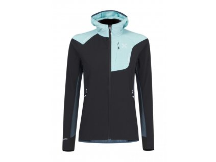 MONTURA Ski Style 2 Jacket Woman Black/Ice Blue 9029 vel L