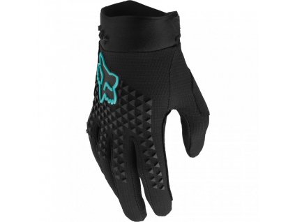 fox youth defend mtb glove teal 2 1045292