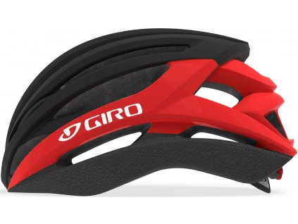 GIRO Syntax mat black/bright red vel.: L (59-63 cm)