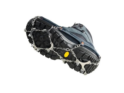 Nesmeky Snowline Chainsen Pro  Robustní nesmeky s 11 ocelovými hroty a elastomerovým popruhem pro zimní turistiku