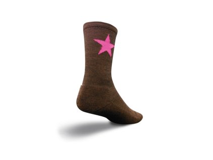 1000x0 ponozky sockguy wooligan pink star