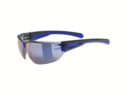 bryle uvex equate black blue matt mirror blue w1800