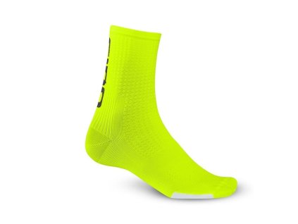 ponozky giro hrc team hi yellow black