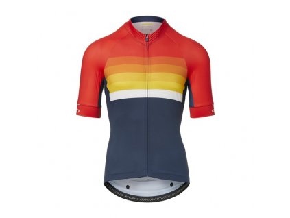 GIRO Chrono Expert Jersey Bright Red Horizon