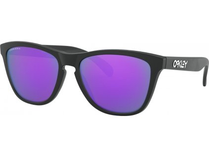 oakley frogskins matte black w prizm violet 1