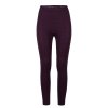seamless merino pants woman wine red