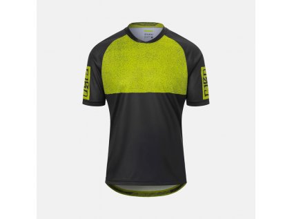 giro roust jersey mens dirt apparel ano lime breakdown ghosted front