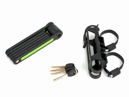 AUTHOR Zámek AUL FlexGuard-6 l.840mm (černá/zelená)