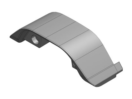 607313 - BMZ Cover fastening lock side
