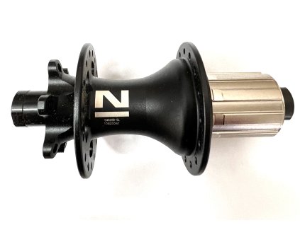 Náboj zadný Novatec 12x142,32H, black, 6 bolt,  disc, for Shimano (8,9,10), for SRAM/Sunrace 11r
