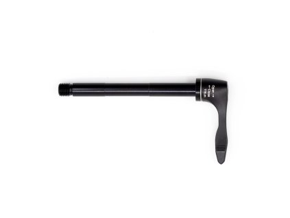 Predná os náboja M12x1.5, QR MF5 UNI dĺžka 118mm (SOOT)